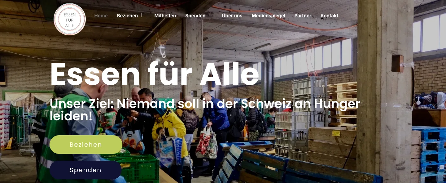 essenfueralle.org · Web · Non-Profit
